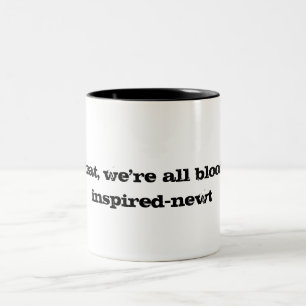 Caneca De Café Em Dois Tons o corredor do labirinto: newt, sangrento, inspirad