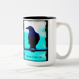 Caneca De Café Em Dois Tons O corvo