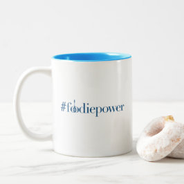 Caneca De Café Em Dois Tons O Cozinheiro de Cook com duas tonalidades #foodiep