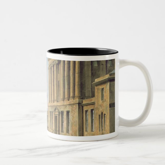 Caneca De Café Em Dois Tons O crescente real, banho 1820 (Direita)