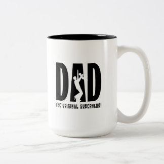 Caneca De Café Em Dois Tons O Dia do Pai Mug