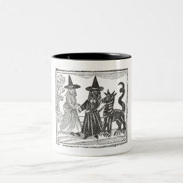 Caneca De Café Em Dois Tons O Diabo na Grã-Bretanha e na América