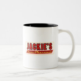 Caneca De Café Em Dois Tons O Diner Mug da Jackie