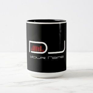 Caneca De Café Em Dois Tons O DJ legal agride