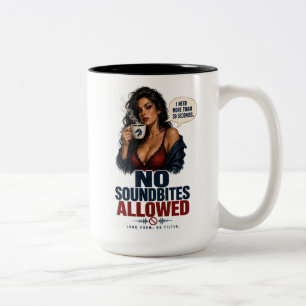 Caneca De Café Em Dois Tons O Dobro do Prazer