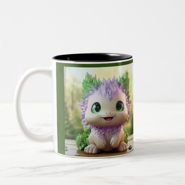Caneca De Café Em Dois Tons O encantador Axolotl (Esquerda)