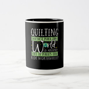 Caneca De Café Em Dois Tons O Encerramento Não Torna O Mundo Engraçado