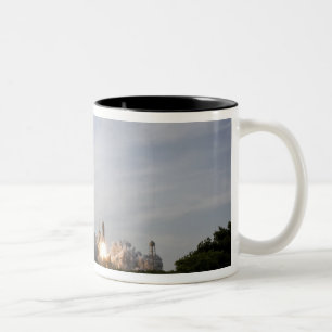 Caneca De Café Em Dois Tons O esforço do vaivém espacial tira 3