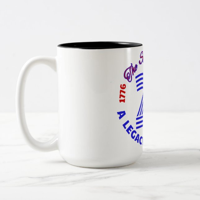 CANECA DE CAFÉ EM DOIS TONS O ESPÍRITO DE 26 - UM LEGADO DE LIBERDADE (Esquerda)