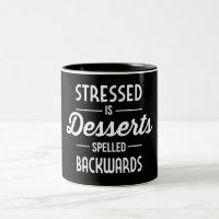 O Estresse é Desserts Ortografados Para Trás