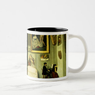 Caneca De Café Em Dois Tons O estúdio do artista, 1870