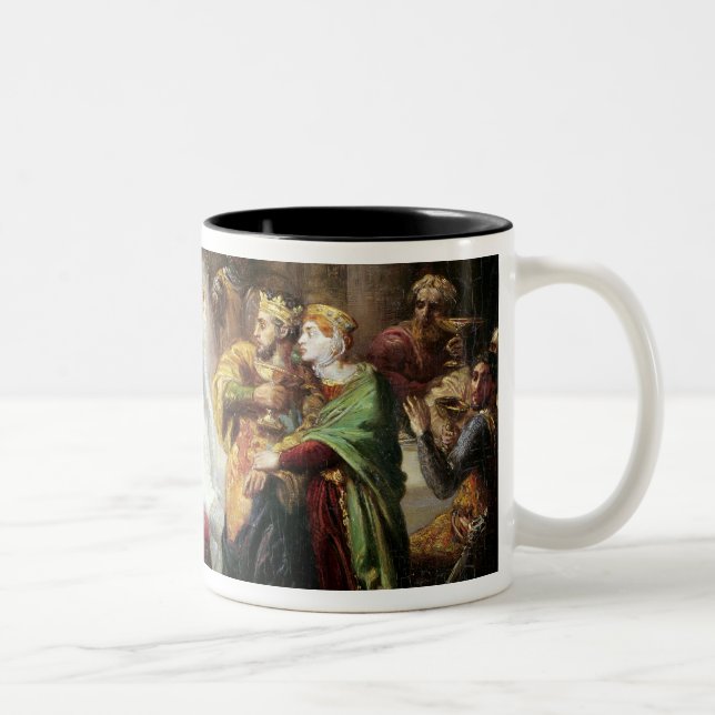 Caneca De Café Em Dois Tons O fantasma de Banquo (Direita)