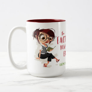 Caneca De Café Em Dois Tons O Fator Nunca Termina Mug