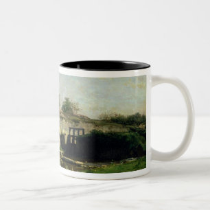 Caneca De Café Em Dois Tons O fechamento em Optevoz, 1859