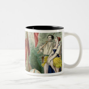 Caneca De Café Em Dois Tons O French Republic