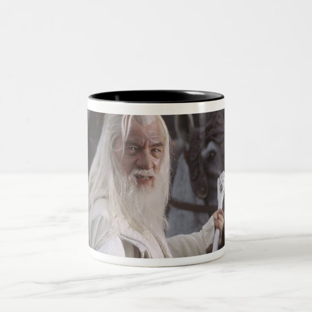 Caneca De Café Em Dois Tons O GANDALF™ segura o Funcionarios (Centro)
