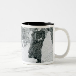 Caneca De Café Em Dois Tons O governador do puritano