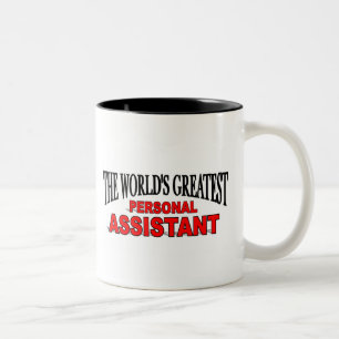 Caneca De Café Em Dois Tons O grande assistente pessoal do mundo