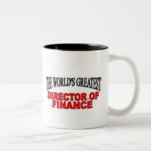 Caneca De Café Em Dois Tons O grande diretor do mundo da finança