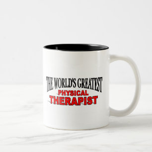 Caneca De Café Em Dois Tons O grande fisioterapeuta do mundo