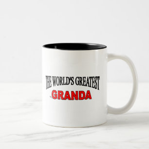 Caneca De Café Em Dois Tons O grande Granda do mundo