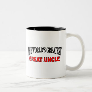 Caneca De Café Em Dois Tons O grande grande tio do mundo