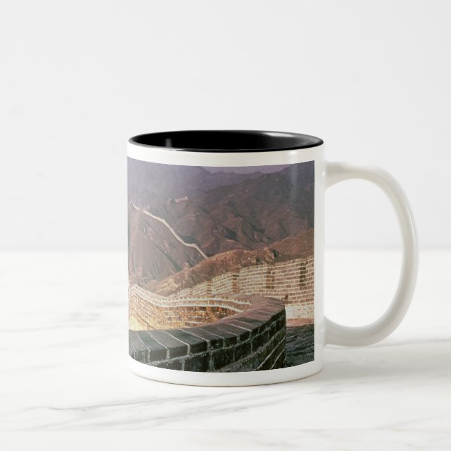 Caneca De Café Em Dois Tons O Grande Muralha de China (Direita)