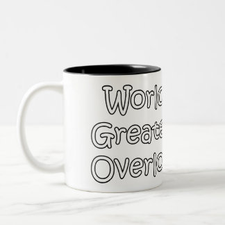 Caneca De Café Em Dois Tons O grande Overlord dos mundos