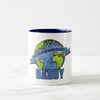 Caneca De Café Em Dois Tons O grande pai do mundo