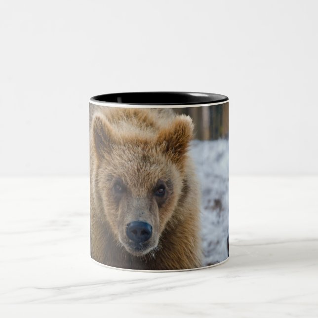 Caneca De Café Em Dois Tons O Grizz (Centro)