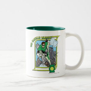 Caneca De Café Em Dois Tons O Guerreiro Emerald