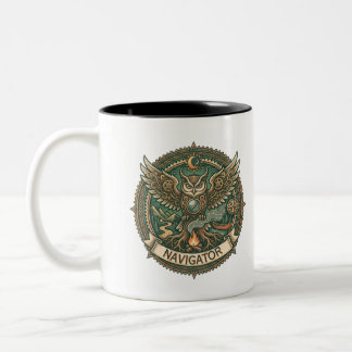 Caneca De Café Em Dois Tons O Guia do Navegador