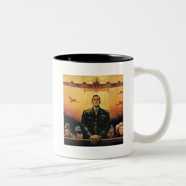 Caneca De Café Em Dois Tons O Harpy imortal (Direita)