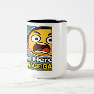 Caneca De Café Em Dois Tons O Homem da Taça é o presente dos Heróis