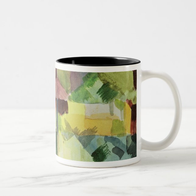 Caneca De Café Em Dois Tons O jardim, 1914 (w/c no papel) (Direita)