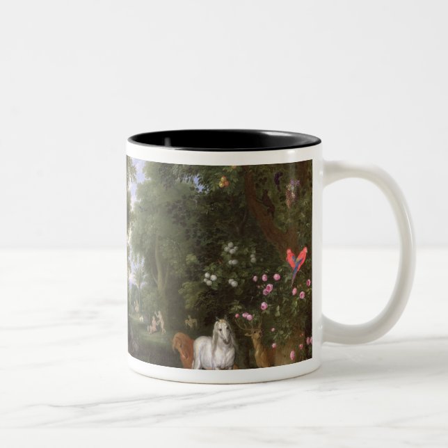 Caneca De Café Em Dois Tons O Jardim do Éden, 1659 (Direita)