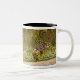 Caneca De Café Em Dois Tons O jardim do Horticulturalist
