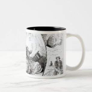 Caneca De Café Em Dois Tons O leão fora do humor