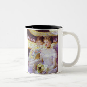 Caneca De Café Em Dois Tons O Loge, Mary Cassatt