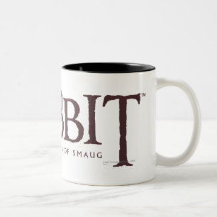 Caneca De Café Em Dois Tons O logotipo de Hobbit - obscuridade