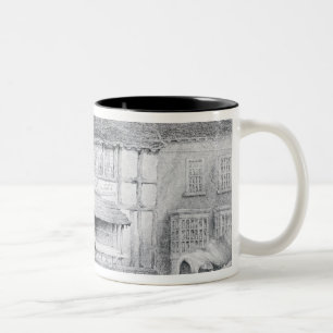 Caneca De Café Em Dois Tons O lugar de nascimento de Shakespeare