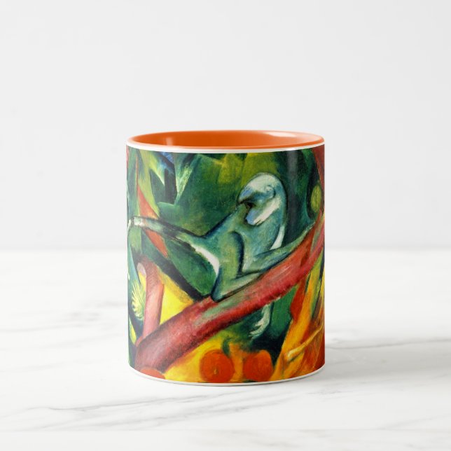 Caneca De Café Em Dois Tons O Macaco (Centro)