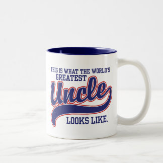Caneca De Café Em Dois Tons O maior tio do mundo