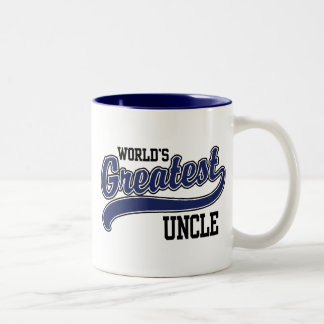 Caneca De Café Em Dois Tons O maior tio do mundo
