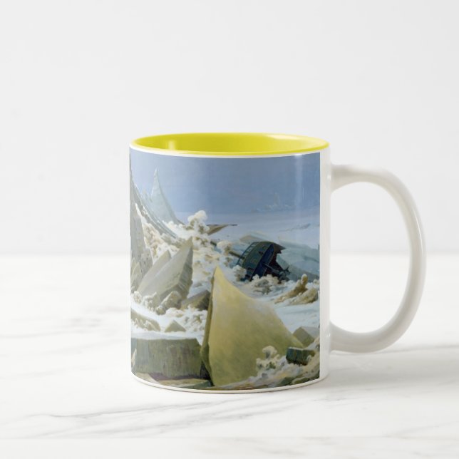 Caneca De Café Em Dois Tons O mar polar, 1824 (Direita)