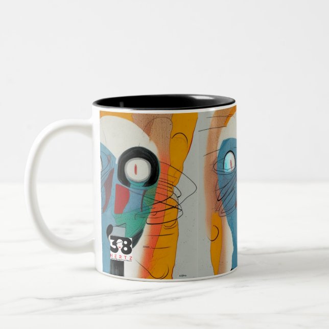 Caneca De Café Em Dois Tons O marciano (Esquerda)