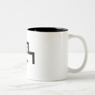Caneca De Café Em Dois Tons O MAS agride