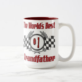 Caneca De Café Em Dois Tons O melhor avô nunca