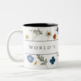 Caneca De Café Em Dois Tons O melhor Dia de as mães da vovó do mundo