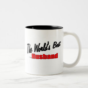 Caneca De Café Em Dois Tons O melhor marido do mundo